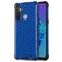 Mobigear Honeycomb Realme C3 Hülle Hardcase Backcover Stoßfest - Blau