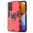 Mobigear Armor Ring Samsung Galaxy M23 Hülle Hardcase Backcover Stoßfest mit Ringhalter - Rot