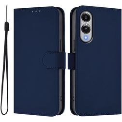 Mobigear Urban Wallet Samsung Galaxy S25 Edge Hülle Klapphülle Geldbörse - Marineblau