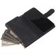 Mobigear Zipper iPhone 12 Pro Max Hülle Klapphülle Geldbörse - Schwarz