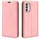 Mobigear Retro Slim Motorola Moto G82 Hülle Klapphülle Geldbörse - Pink