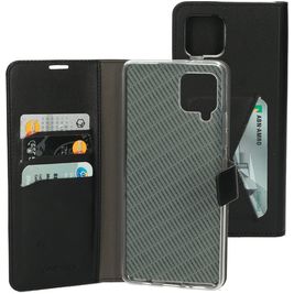 Mobiparts Classic Wallet Samsung Galaxy A42 Hülle Klapphülle Geldbörse - Schwarz