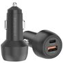 Mobilize Dual USB / USB-C Auto Ladegerät Power Delivery 48W - Schwarz