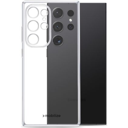 Mobilize Gelly Durchsichtig Samsung Galaxy S24 Ultra Hülle Flexibles TPU Backcover - Transparent