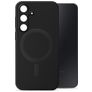 My Style Protective Flex Samsung Galaxy S25 FE MagSafe Hülle Flexibles TPU Backcover - Schwarz