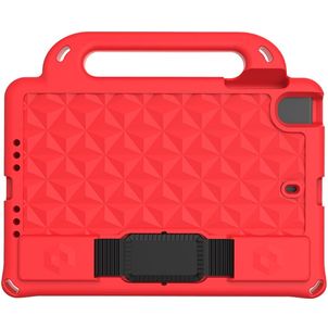 Mobigear Diamond iPad Mini 6 (2021) Tablet Hülle für Kinder mit Tragegriff - Rot