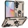 Mobigear Armor ring Samsung Galaxy A37 Hülle Hardcase Backcover Stoßfest mit Ringhalter - Gold