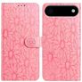 Mobigear Flowers iPhone Air Hülle Klapphülle Geldbörse - Pink