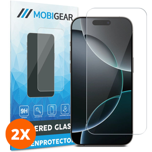 Mobigear iPhone 17 Pro Panzerglas Gehärtetes Glas Displayschutz - Hüllenfreundlich (2er Pack)