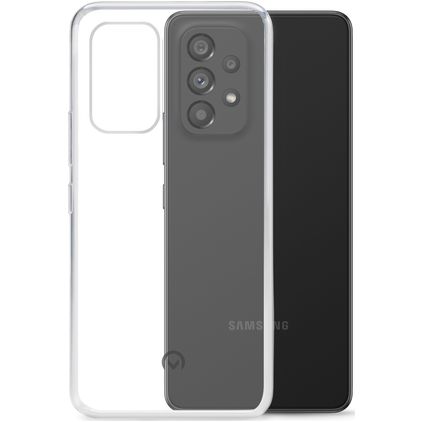 Mobilize Gelly Transparent Samsung Galaxy A53 TPU (flexibel) Backcover - Transparent