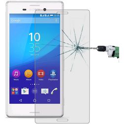 Mobigear Sony Xperia M4 Aqua Panzerglas Gehärtetes Glas Displayschutz - Hüllenfreundlich