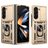 Mobigear Armor Ring Cam Slide Samsung Galaxy Z Fold 7 Hardcase Backcover Shockproof mit Ringhalter und Kamera-Slider - Gold