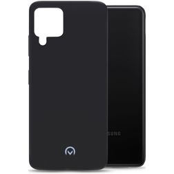 Mobilize Rubber Gelly Samsung Galaxy A22 4G Hülle Flexibles TPU Backcover - Matt Black