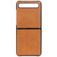 Mobigear Excellent Samsung Galaxy Z Flip Hülle Backcover - Cognac