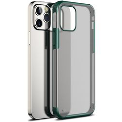 Mobigear Shockproof iPhone 12 Pro Hülle Hardcase Backcover Stoßfest - Grün