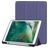 Mobigear Tri-Fold Gel iPad Pro 10.5 Zoll (2017) Hülle TPU,Kunstleder Klapphülle + Stifthalter - Dunkelblau