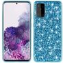 Mobigear Glitter Samsung Galaxy S20 Hülle Hardcase Backcover - Blau