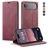 CaseMe 013 iPhone Air Hülle Klapphülle Geldbörse - Rot