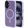Mobiparts Hardcover iPhone 16 MagSafe Hülle Hardcase Backcover - Satin Lila