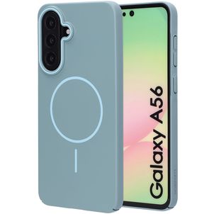 Mobiparts Slim Line Samsung Galaxy A56 MagSafe Hülle Hardcase Backcover - Sage Green