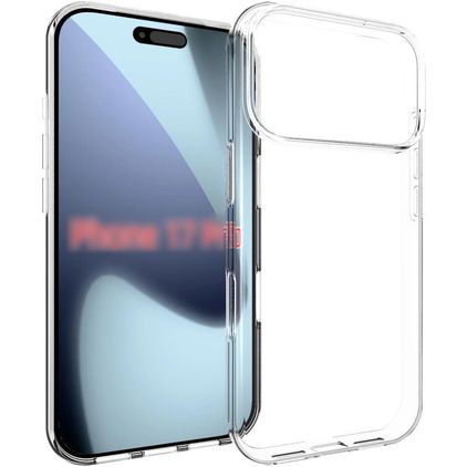 Mobigear Basics Durchsichtig iPhone 18 Pro Hülle Flexibles TPU Backcover - Transparent