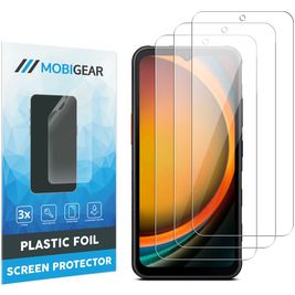 Mobigear Samsung Galaxy Xcover 7 Displayschutz Schutzfolie - Hüllenfreundlich (3er Pack)