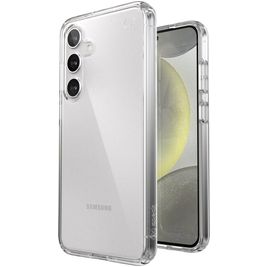 Speck Presidio Perfect Clear Durchsichtig Samsung Galaxy S24 Plus Hülle Hardcase Backcover Stoßfest - Transparent
