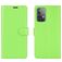 Mobigear Classic Samsung Galaxy A52s 5G Hülle Klapphülle Geldbörse - Grün