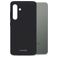 Mobilize Rubber Gelly Samsung Galaxy S24 Plus Hülle Flexibles TPU Backcover - Matt Black