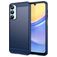 Mobigear Brushed Slim Samsung Galaxy A16 Hülle Flexibles TPU Backcover - Blau