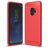Mobigear Brushed Slim Samsung Galaxy S9 Hülle Flexibles TPU Backcover - Rot