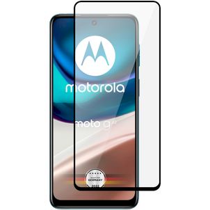 Mobigear Premium Motorola Moto G42 Panzerglas Gehärtetes Glas Displayschutz - Hüllenfreundlich - Schwarz