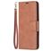 Mobigear Excellent Nokia 1.4 Hülle Klapphülle Geldbörse - Cognac