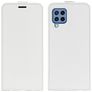 Mobigear Samsung Galaxy M22 Hülle Flipcase - Weiß