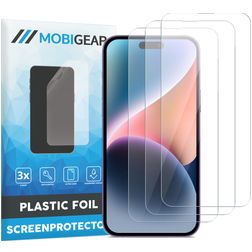 Mobigear iPhone 14 Pro Max Displayschutz Schutzfolie - Hüllenfreundlich (3er Pack)