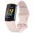 Mobigear Sport Dual Silikon Fitbit Charge 5 Armband Pin-and-Tuck-Verschluss - Sand Pink
