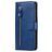 Mobigear Zipper Huawei P Smart (2020) Hülle Klapphülle Geldbörse - Blau