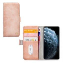Mobilize Elite Gelly iPhone 11 Pro Hülle Klapphülle - Soft Pink