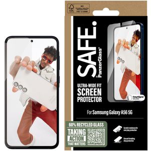 SAFE by PanzerGlass Ultra-Wide-Fit Samsung Galaxy A56 Panzerglas Gehärtetes Glas Displayschutz - Hüllenfreundlich