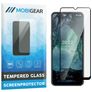 Mobigear Premium Nokia G11 Panzerglas Gehärtetes Glas Displayschutz - Hüllenfreundlich - Schwarz