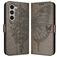 Mobigear Butterfly Samsung Galaxy Z Fold 6 Hülle Klapphülle Geldbörse - Grau