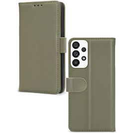 Mobilize Premium Gelly Wallet Samsung Galaxy A53 Hülle Klapphülle Geldbörse - Grün