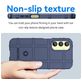 Mobigear Rugged Shield Samsung Galaxy A55 Hülle Flexibles TPU Backcover Stoßfest - Blau