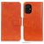 Mobigear Classy POCO M5 Hülle Klapphülle Geldbörse - Orange
