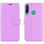 Mobigear Classic Huawei P40 Lite E Hülle Klapphülle Geldbörse - Lila