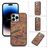 Mobigear Cork iPhone 14 Pro Hülle Flexibles TPU Backcover - Model 3