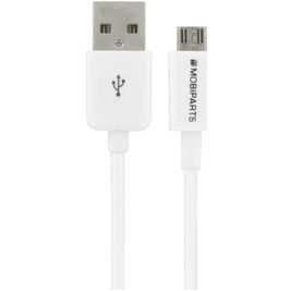 Mobiparts USB-A auf Micro USB Kabel 3 Meter - Weiß
