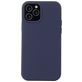 Mobigear Rubber Touch iPhone 12 Silikon Hülle Backcover - Dunkelblau