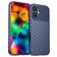 Mobigear Groove iPhone 17 Hülle Flexibles TPU Backcover - Blau