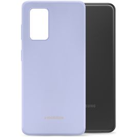 Mobilize Rubber Gelly Samsung Galaxy A13 4G Hülle Flexibles TPU Backcover - Pastel Purple